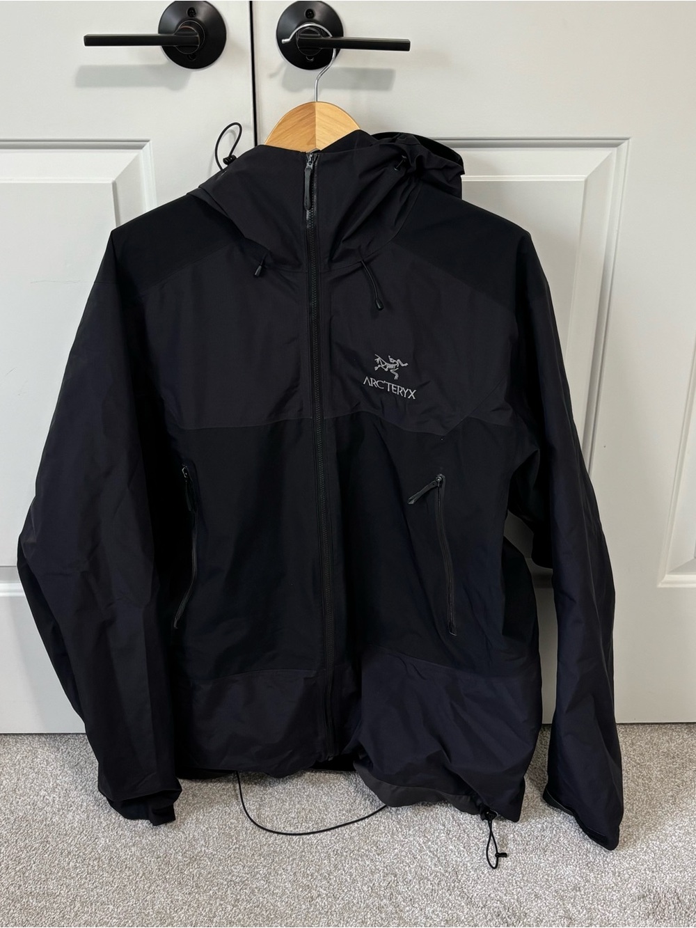Men's Arc'teryx Beta SL Hybrid GORE-TEX Jacket Black size XL